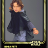 Star Wars: Card Trader, Young Boba Fett (Gold) (Front)...