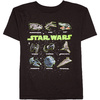 Star Wars Boys\' Starship Glow Short Sleeve Graphic...